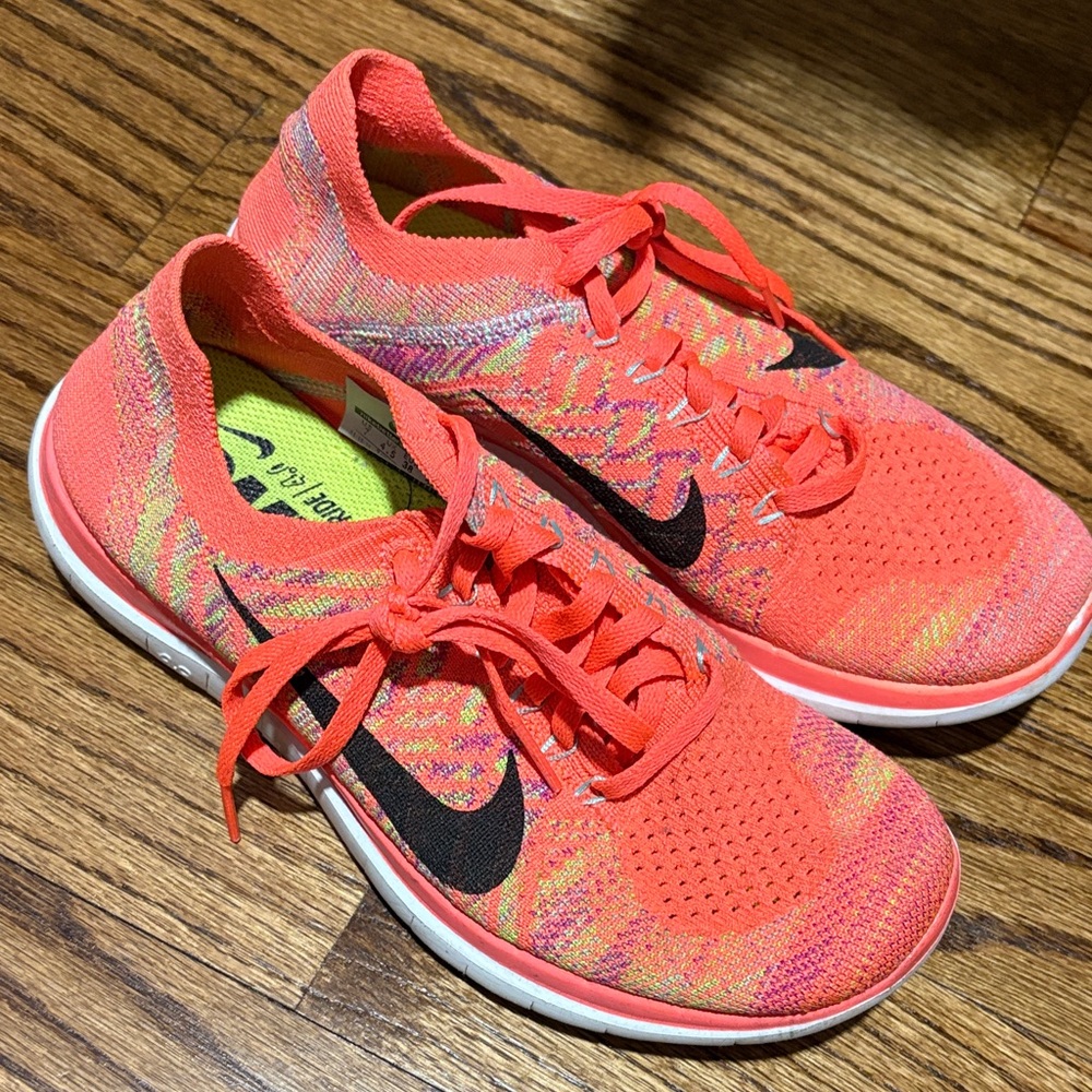 Nike Women's Vibrant Orange Athletic Shoes